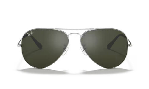 Ray Ban sólgleraugu Aviator 3025 58 Silver Mirror