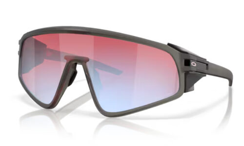 Oakley Latch Panel Mt Grey Smoke Prizm Snow Sap