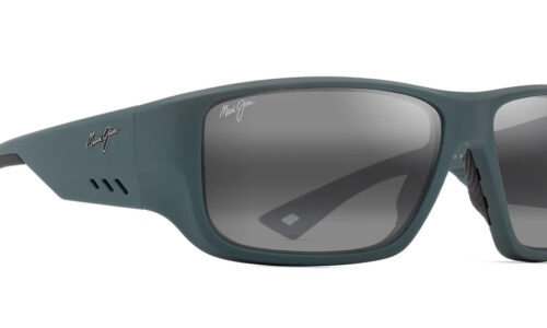 Maui Jim sólgleraugu Keha Grey Matte Dark Military Green