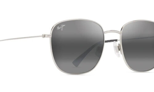 Maui Jim Olali AF Grey Shiny Silver w/Black