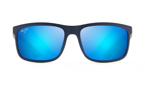 Maui Jim sólgleraugu Huelo Blue Hawaii Matte Blue