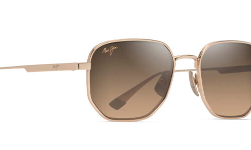 Maui Jim sólgleraugu Lewalani Matte Light Gold