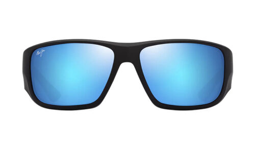 Maui Jim sólgleraugu Keha Blue Hawaii Matte Black