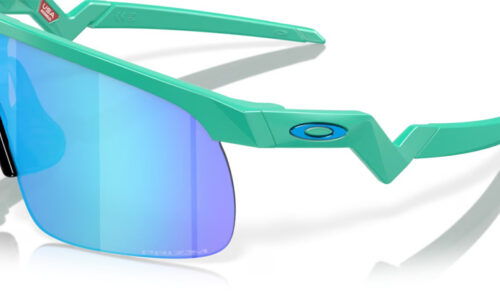 Oakley barnasólgleraugu Resistor Matte Celeste Prizm Sapphire