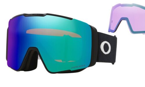 Oakley Line Miner Pro L Matte Black Argon & Iced - aukalinsa