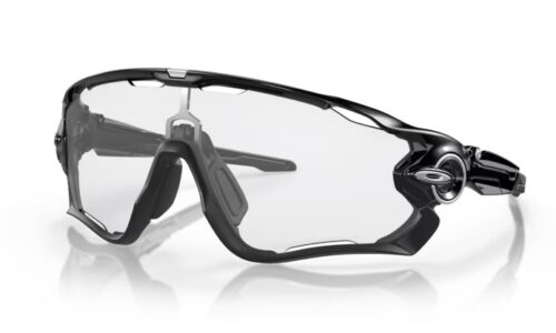 Oakley Jaw Breaker Polish Black w/Clear to Black Iridium Photochromic