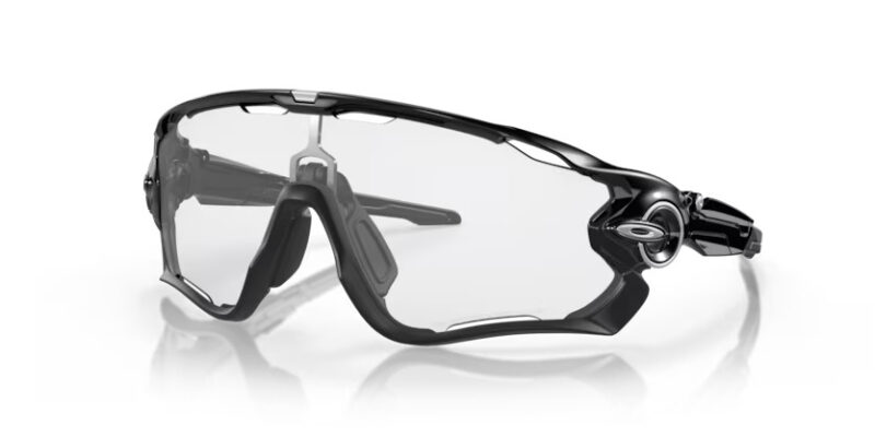 Oakley Jaw Breaker Polish Black w/Clear to Black Iridium Photochromic