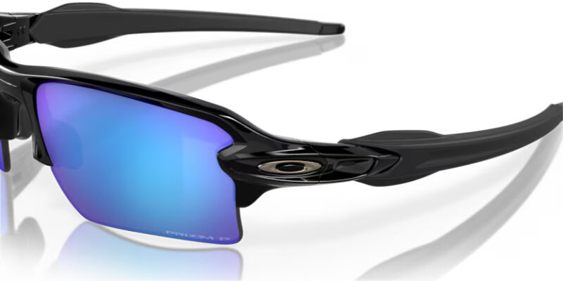 Oakley Flak 2.0 XL Polish Black Prizm Sapphire Polarized - Image 2