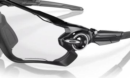 Oakley Jaw Breaker Polish Black w/Clear to Black Iridium Photochromic