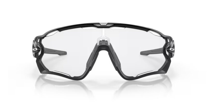 Oakley Jaw Breaker Polish Black w/Clear to Black Iridium Photochromic - Image 3