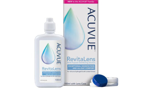 x Acuvue RevitaLens Linsuvökvi 100 ml