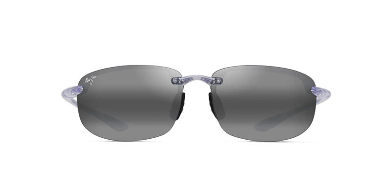 Maui Jim Hookipa Grey Shiny Crystal
