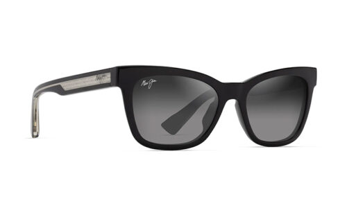 Maui Jim Hiwahiwa Grey Shiny Black w/Grey