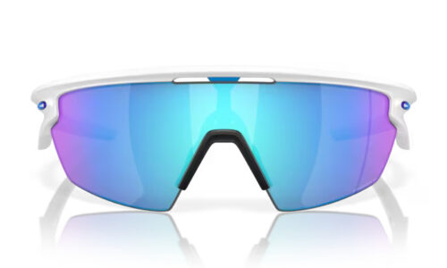 Oakley Sphaera Matte White Prizm Sapphire Polarized - Image 3