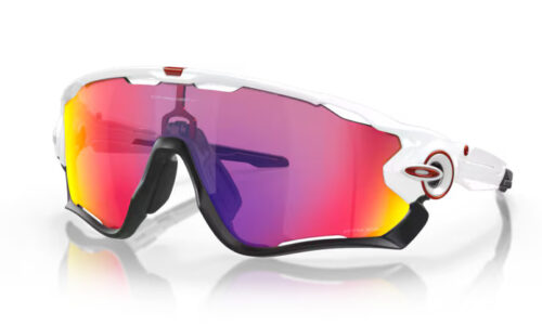 Oakley JawBreaker Polished White w/Prizm Road