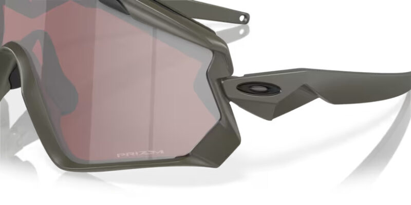 Oakley Wind Jacket 2.0 Matte Olive Prizm Snow Black Iridium - Image 2