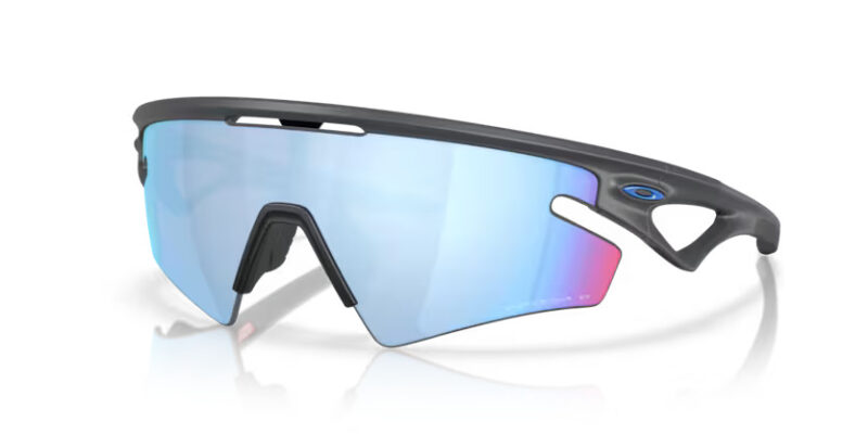 Oakley Sphaera Slash Matte Carbon Prizm Deep Water Polarized