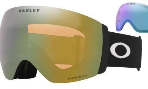 Oakley Flight Deck Pro L Matte Black Prizm Sage Gold Iridium & Iced
