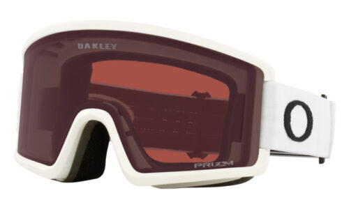 Oakley Target Line M Matte White Prizm Snow Dark Grey