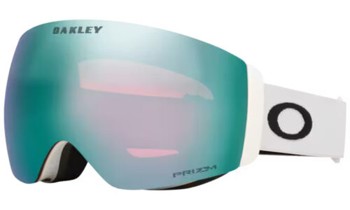 Oakley Flight Deck Pro M Matte White Prizm Snow Sapphire Iridium & Sage