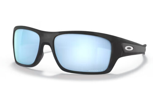 Oakley Turbine Matte Black Camo Prizm Deep Water Polarized