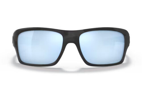 Oakley Turbine Matte Black Camo Prizm Deep Water Polarized