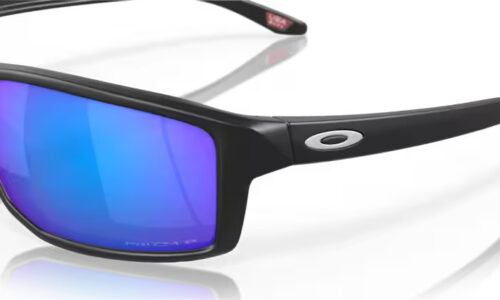 Oakley Gibston Matte Black Prizm Sapphire Polarized