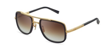 Dita sólgleraugu Mach-S Yellow Gold Matte Black