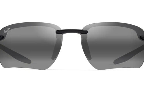 Maui Jim Hookipa Grey Ultra G Shiny Black