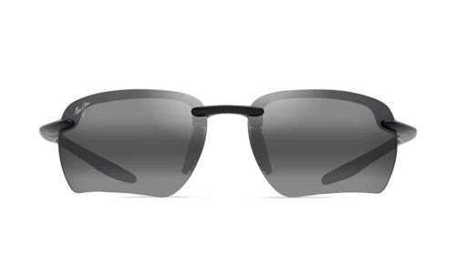 Maui Jim Hookipa Grey Ultra G Shiny Black