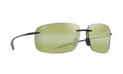 Maui Jim Breakwall HT Shiny Trans Khaki Green