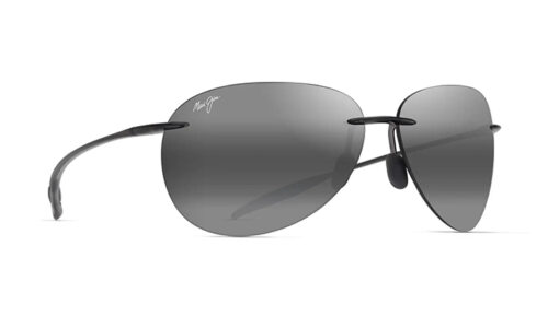 Maui Jim Sugar Grey Beach Shiny Trans Light Grey