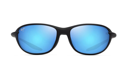 Maui Jim Hookipa Blue Hawaii Ultra R Matte Black