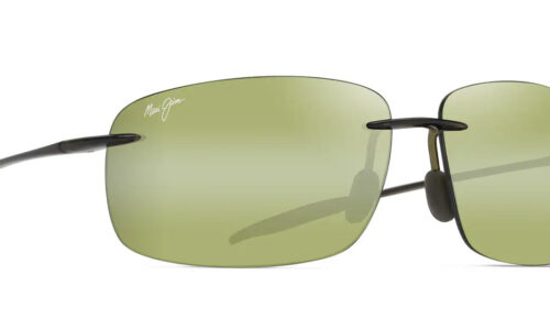 Maui Jim Breakwall HT Shiny Trans Khaki Green
