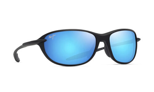 Maui Jim Hookipa Blue Hawaii Ultra R Matte Black