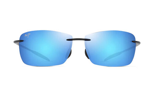 Maui Jim Lighthouse Blue Hawaii Shiny Black